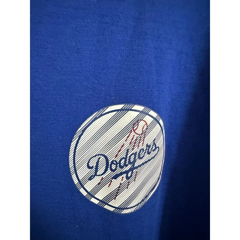Los Angeles Dodgers Under Armour HeatGear 1/4 Zip Pullover Shirt Blue XL MLB - Picture 3 of 10